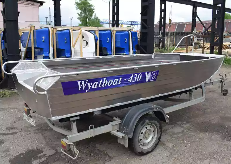 Алюминиевая лодка  Wyatboat-430 Master в Брянске