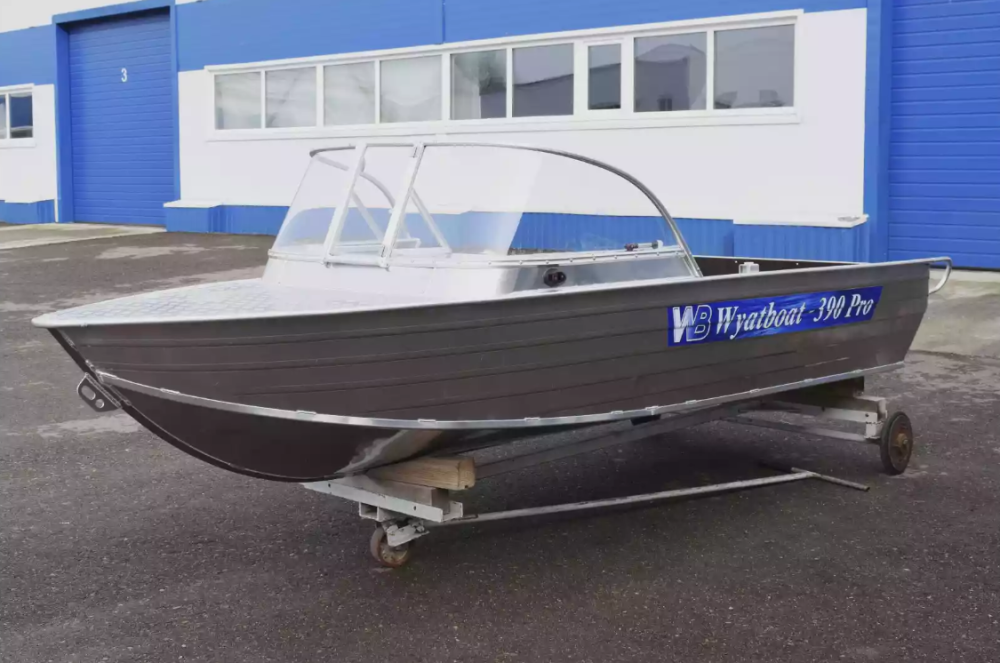 Алюминиевая лодка Wyatboat-390 Pro в Брянске