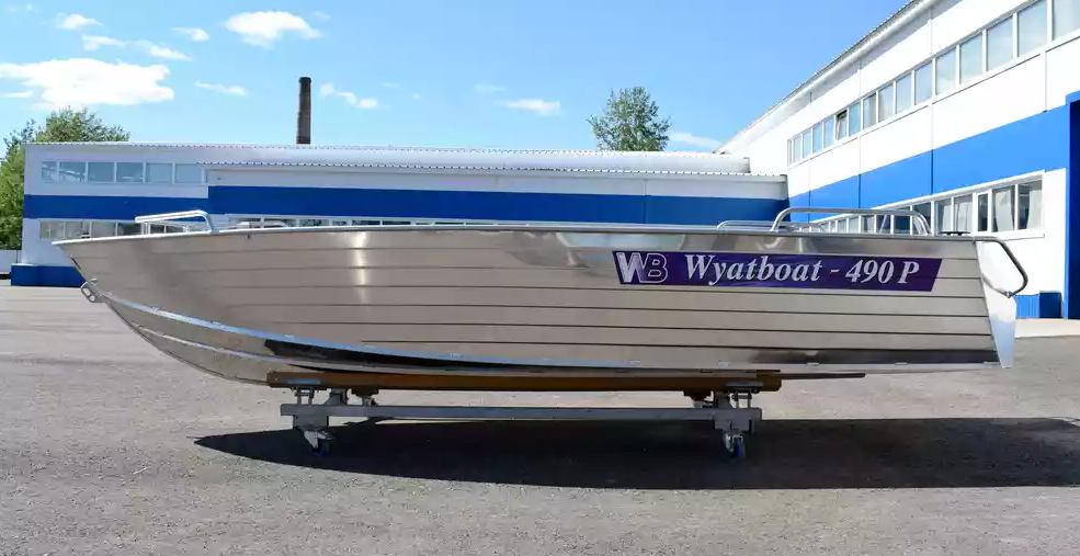 Алюминиевая лодка Wyatboat-490 P в Брянске