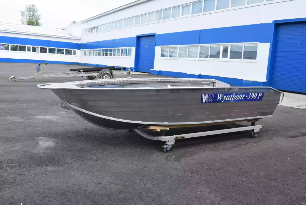 Алюминиевая лодка Wyatboat-390Р Увеличенный борт в Брянске