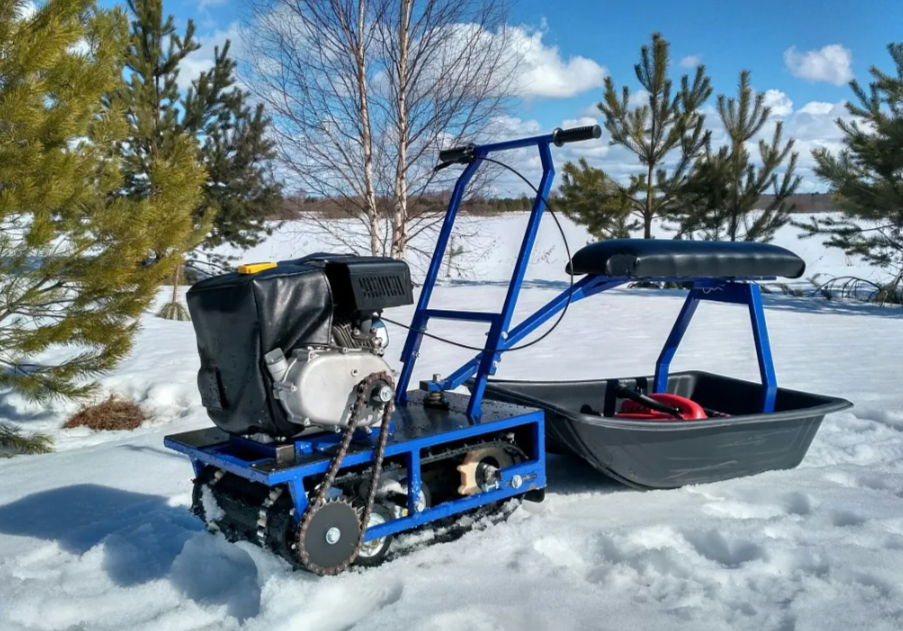 Мини-мотобуксировщик Альбатрос-М без фары в Брянске