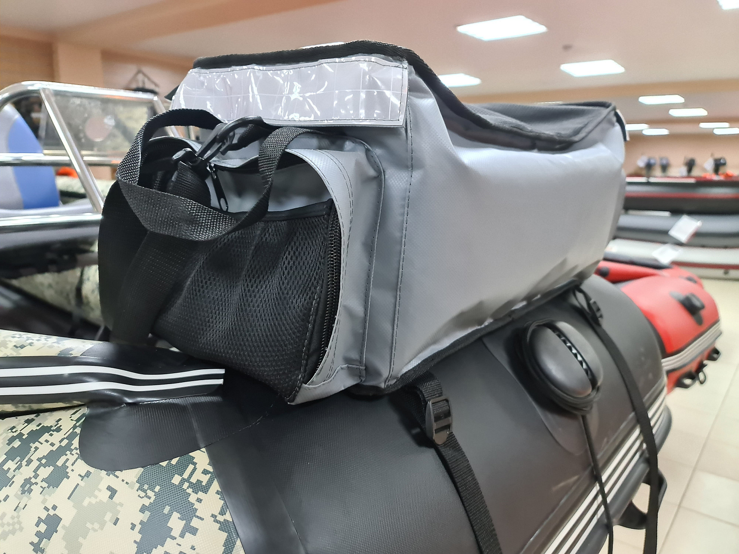 СУМКА ЛЮКС НА БАЛЛОН ДЛЯ ЛОДОК ПВХ 50Х25Х25 СМ в Брянске