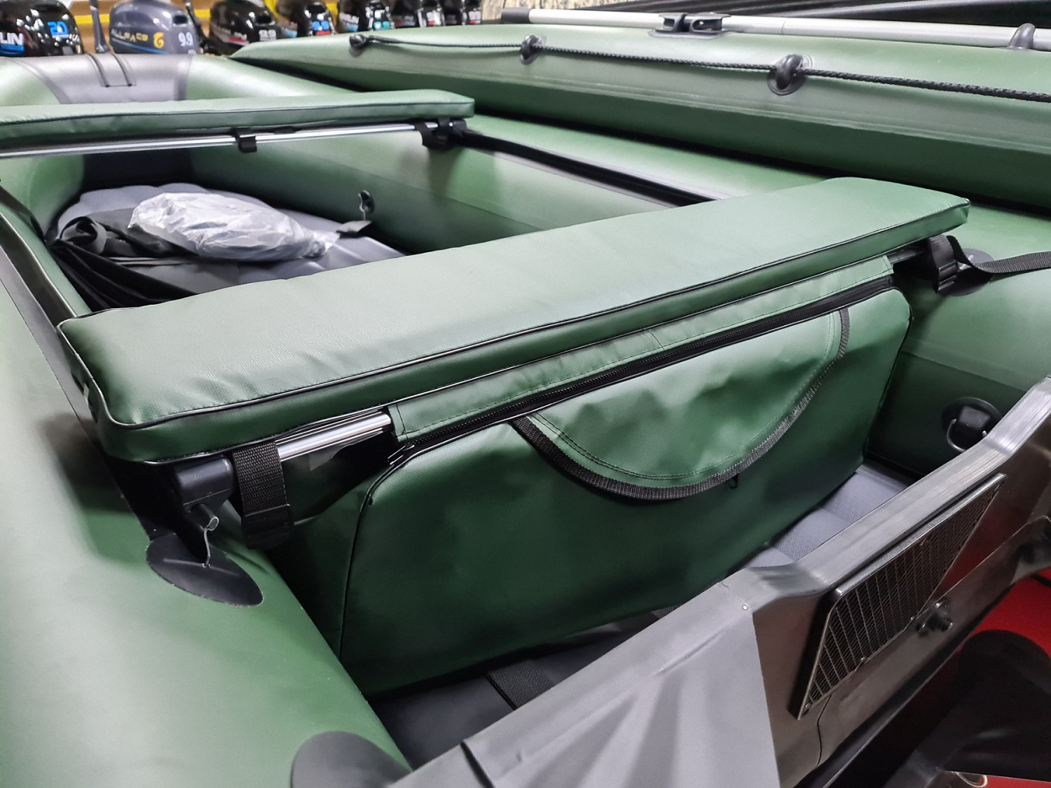 КОМПЛЕКТ МЯГКИХ НАКЛАДОК С СУМКОЙ ДЛЯ ЛОДОК 90Х20 ЗЕЛЕНЫЙ в Брянске КОМПЛЕКТ МЯГКИХ НАКЛАДОК С СУМКОЙ ДЛЯ ЛОДОК 90Х20 ЗЕЛЕНЫЙ в Брянске