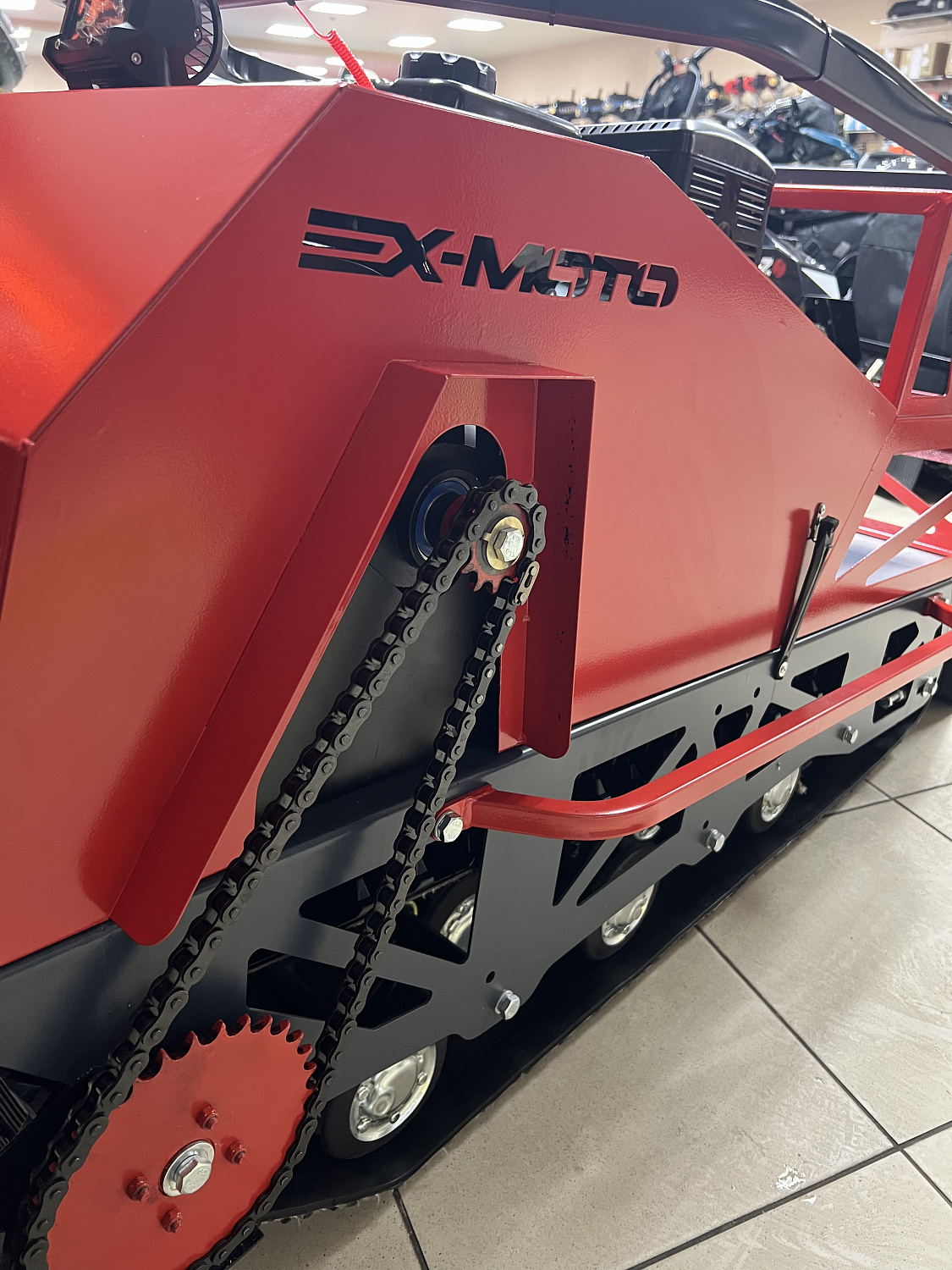 Мотобуксировщик EX-MOTO SNOWDOG S500 15л.с в Брянске