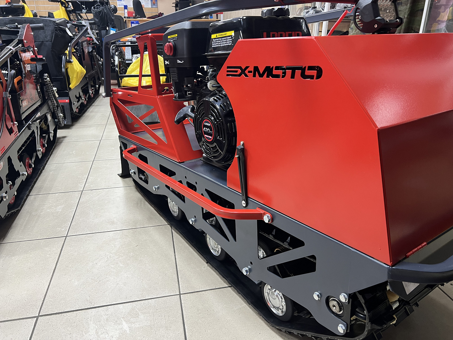 Мотобуксировщик EX-MOTO SNOWDOG S500 15л.с в Брянске