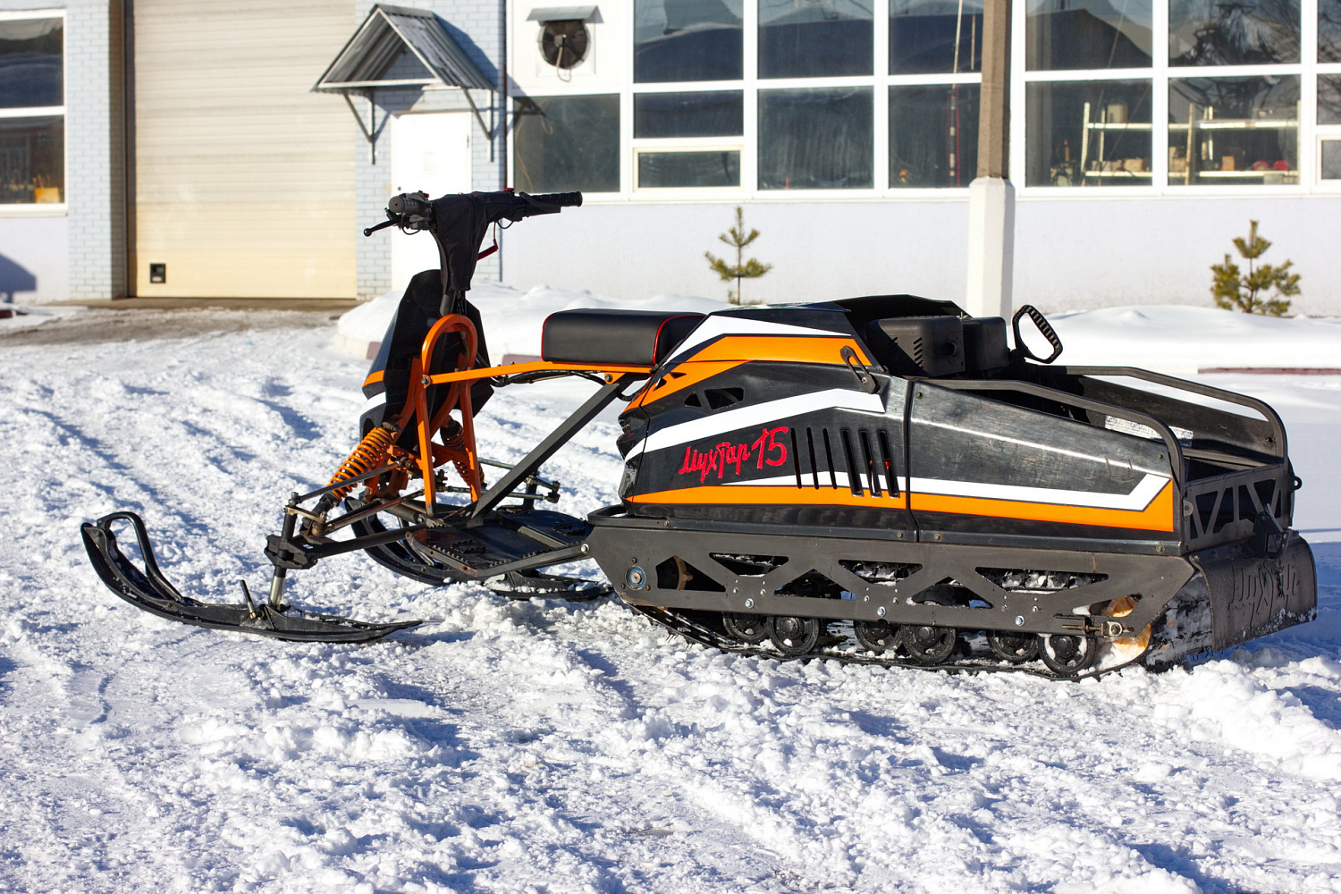 Мотобуксировщик IRBIS Мухтар 15 с лыжным модулем в комплекте в Брянске