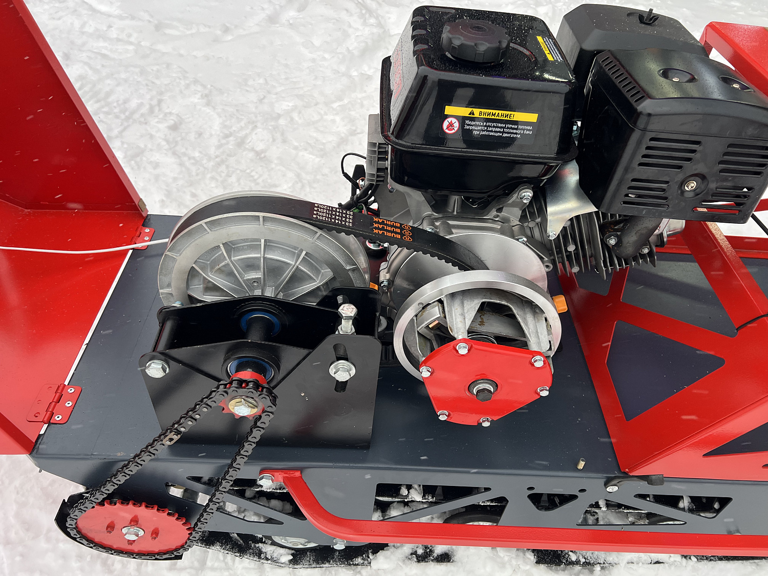 Мотобуксировщик EX-MOTO SNOWDOG S500 15л.с в Брянске