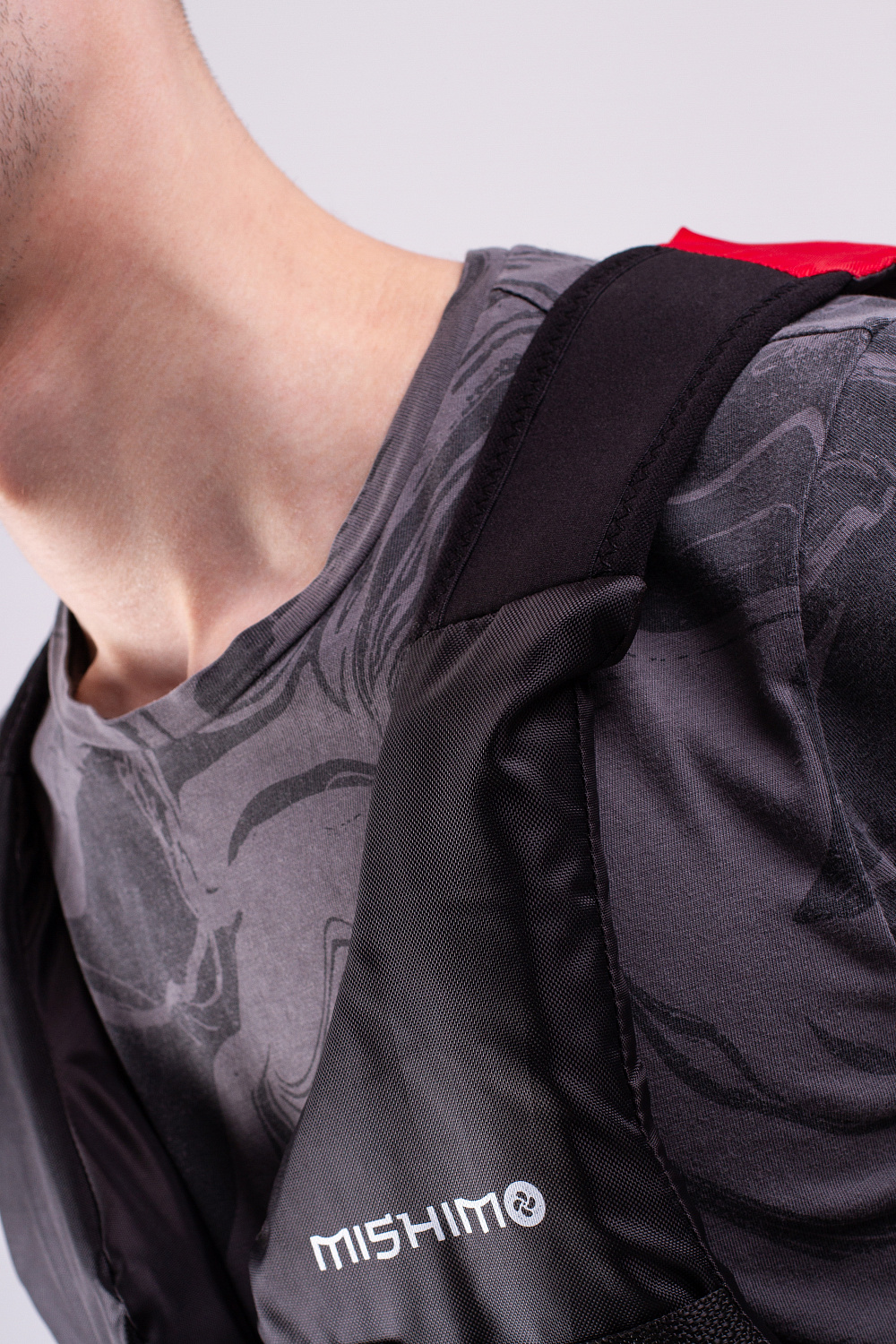 Жилет спасательный MISHIMO PRO Премиум качества Черно-красный в Брянске